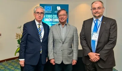 El Presidente Gustavo Petro en el IV Foro Colombia - Unión Europea.