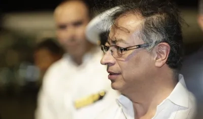 El presidente de Colombia, Gustavo Petro