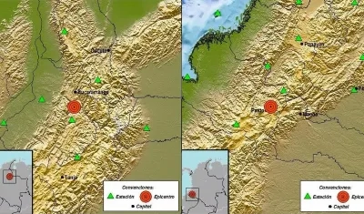 Sismo en Santos, Santander y en Nariño.