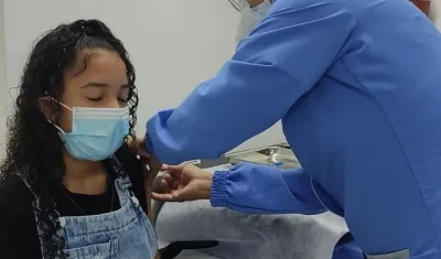 Vacunación contra el VPH.