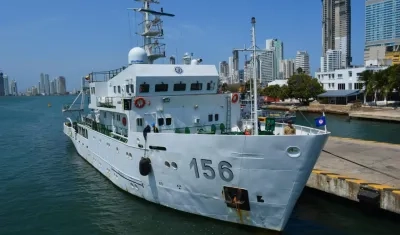 La ARC 'Providencia' pertenece a los buques blancos al servicio de la Dirección General Marítima.