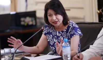 Ana Cecilia Gervasi, canciller de Perú