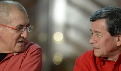 Antonio García y Pablo Beltrán, máximos jefes del ELN.