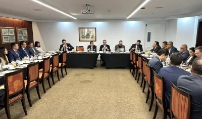 Reunión de la bancada conservadora.