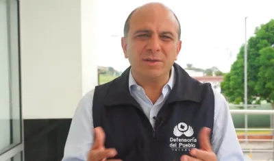El Defensor del Pueblo, Carlos Camargo.
