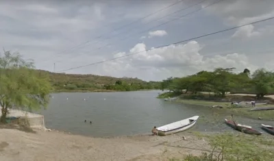 Caño en el corregimiento de Lomita Arena. 