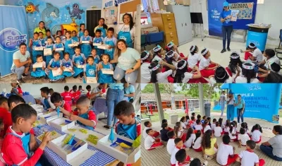 Celebración del Día del Niño con Triple A. 