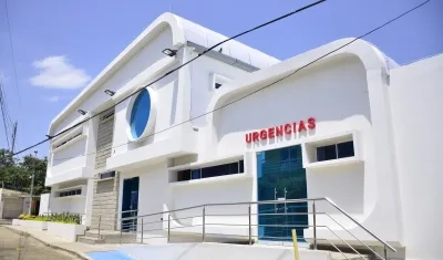 Centro de salud del barrio La Paz.