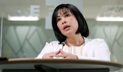 La extesorera nacional de Venezuela Claudia Patricia Díaz Guillén