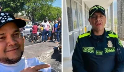  Luis Albeiro Carillo Iglesias y Coronel Jorge Bernal.