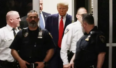 Expresidente estadounidense Donald Trump 