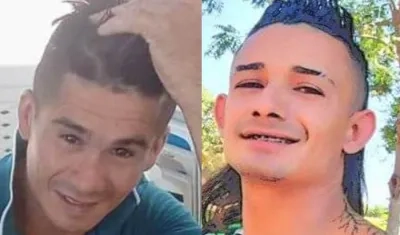 Los dos hermanos asesinados en Codazzi. 