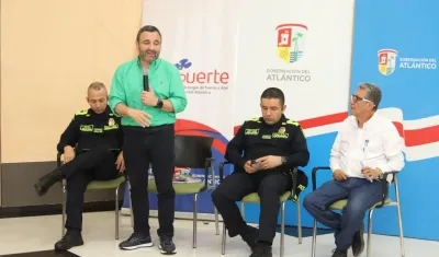 El secretario de Gobierno en el Comité de lucha contra el chance de contrabando