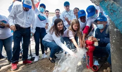 La Gobernadora del Atlántico, Elsa Noguera.