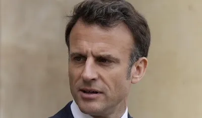 El presidente francés, Emmanuel Macron. 