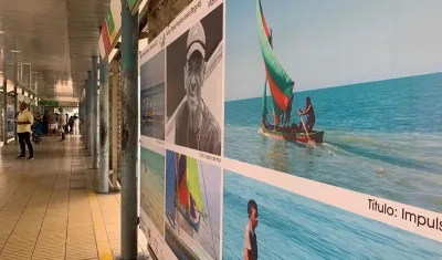 Estación La Catedral convertida en galería