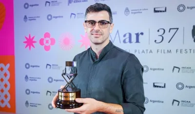 Francisco Joaquín Paparella, director del film "Tres hermanos".