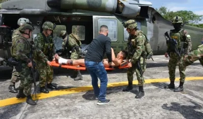 Guerrillero del Frente de Guerra Oriental del ELN