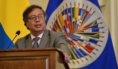 Presidente de Colombia, Gustavo Petro. 