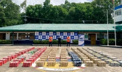  6,8 toneladas de droga incautadas en Nariño.