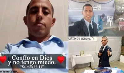 Josué Abraham Hernández Rodríguez, pastor asesinado.