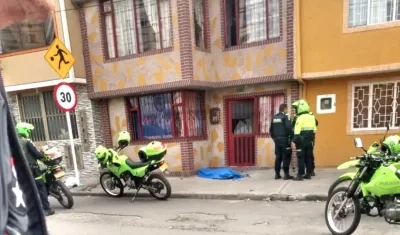 Lugar de los hechos en Bogotá.