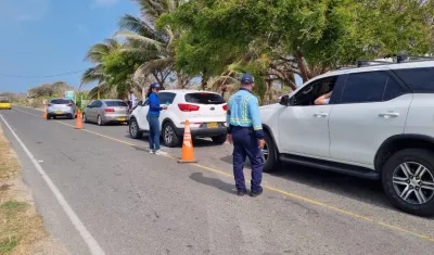 Movilidad en Semana Santa en Puerto Colombia