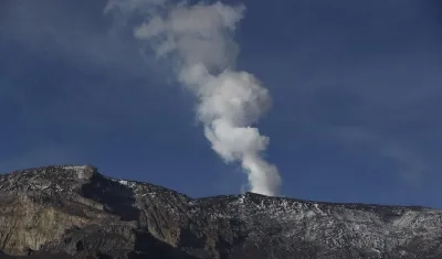 Volcán Nevado del Ruiz. 