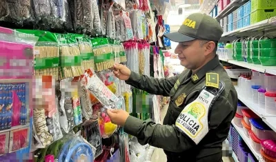 Operativos de la Policía Fiscal y Aduanera de Barranquilla.