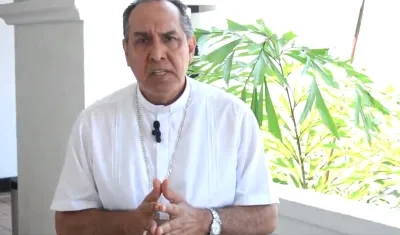 Monseñor Pablo Salas, Arzobispo de Barranquilla.