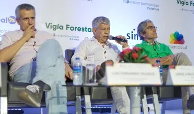 El Director de Planeación Nacional, Jorge Iván González, interviniendo en el acto.