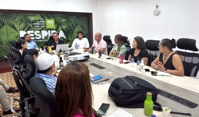 Reunión del Consejo Directivo de la Cuenca.