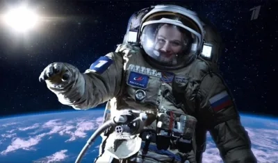 ‘El reto’ la primera película que se grabó en el espacio. 