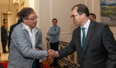 Presidente Gustavo Petro y Fiscal Francisco Barbosa.