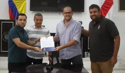 Radicación del proyecto de subsidio de transporte en el Atlántico.