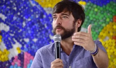 El Alcalde de Barranquilla, Jaime Pumarejo.