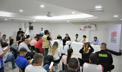 Rueda de prensa con cifras de intercambio comercial con venezuela