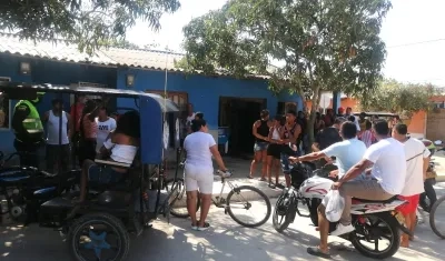 Lugar de los hechos en Sabanagrande.