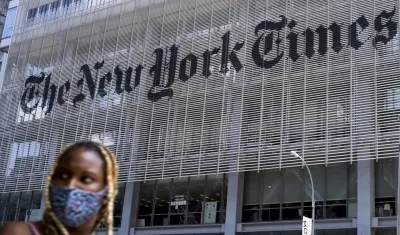 Edificio del diario The New York Times, en Nueva York.