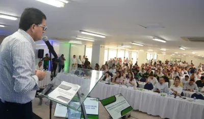 El Alcalde de Soledad, Rodolfo Ucrós.