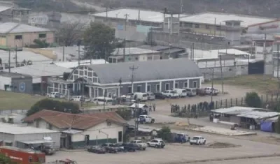 Una de las cárceles escenario de las riñas.