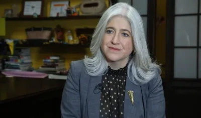 La Ministra de Vivienda, Catalina Velasco.