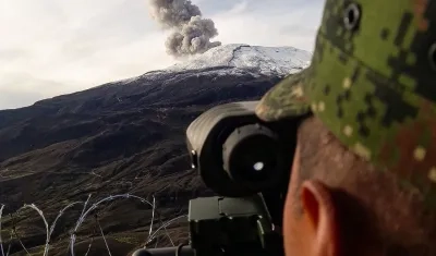 Son falsas las afirmaciones sobre grieta en el volcán Nevado del Ruiz