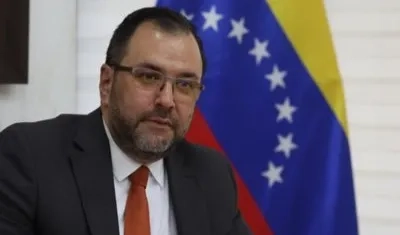 Canciller de Venezuela Yván Gil.