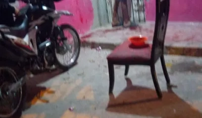 En esta casa de Villa Muvdi fue atacado a bala Robinson Roberto Rodríguez Muñoz.