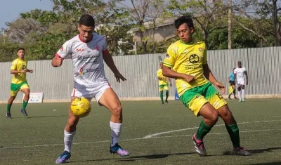 Daniel Durán marcó el único gol del encuentro. 