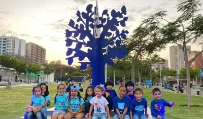 ‘El amor se viste de azul’ se denomina la campaña liderada por AutismoBaq.