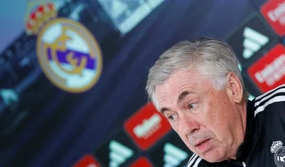 Carlo Ancelotti, entrenador italiano del Real Madrid.