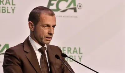 Aleksander Ceferin, presidente de la UEFA.