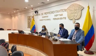 Comisión Séptima de la Cámara de Representantes, escenario del primer debate a la Reforma a la Salud.